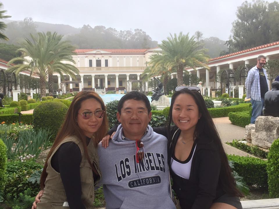 My mom, my dad, and I :)